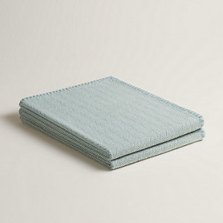 Swing blanket - Blue | Hermès USA